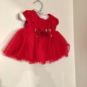 NWOT! NEWBORN Christmas Dress
